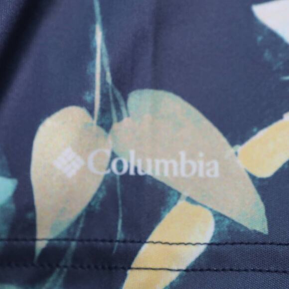 Columbia Fork Stream Floral Dress - Womens Small - Navy/Teal/Peach/Yellow - NWT - Picture 8 of 8